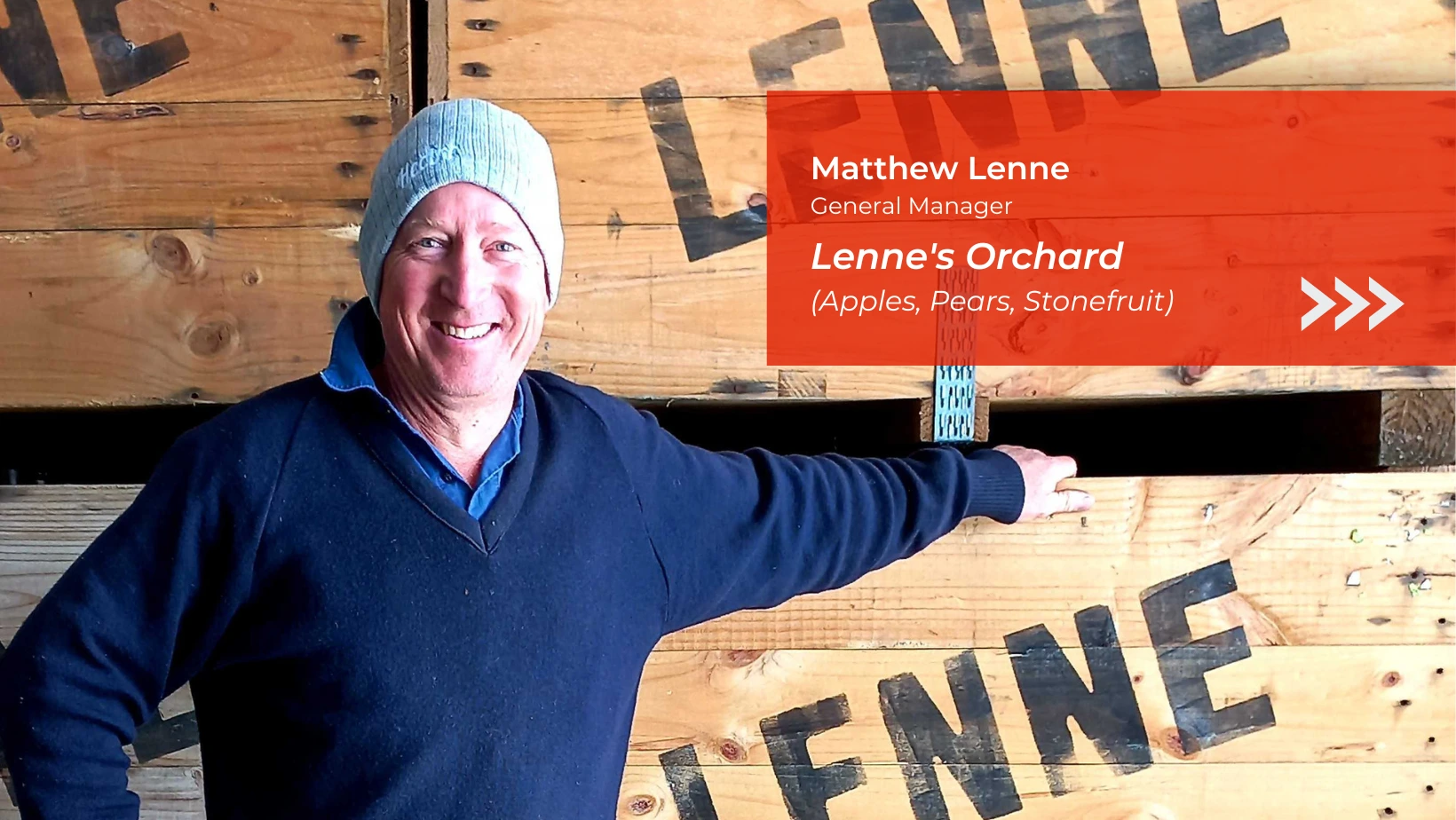 Matthew Lenne from Lenne's Orchard