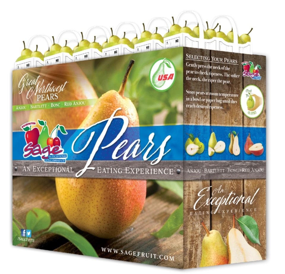 box of pears